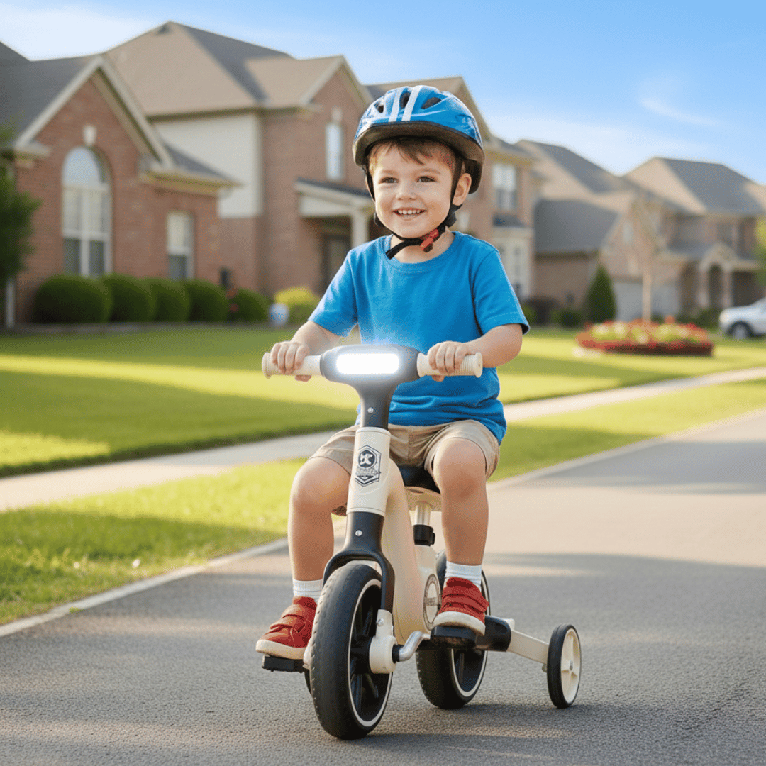 3 in 1 Tricycle for Little Riders – Lightweight Balance Cycle