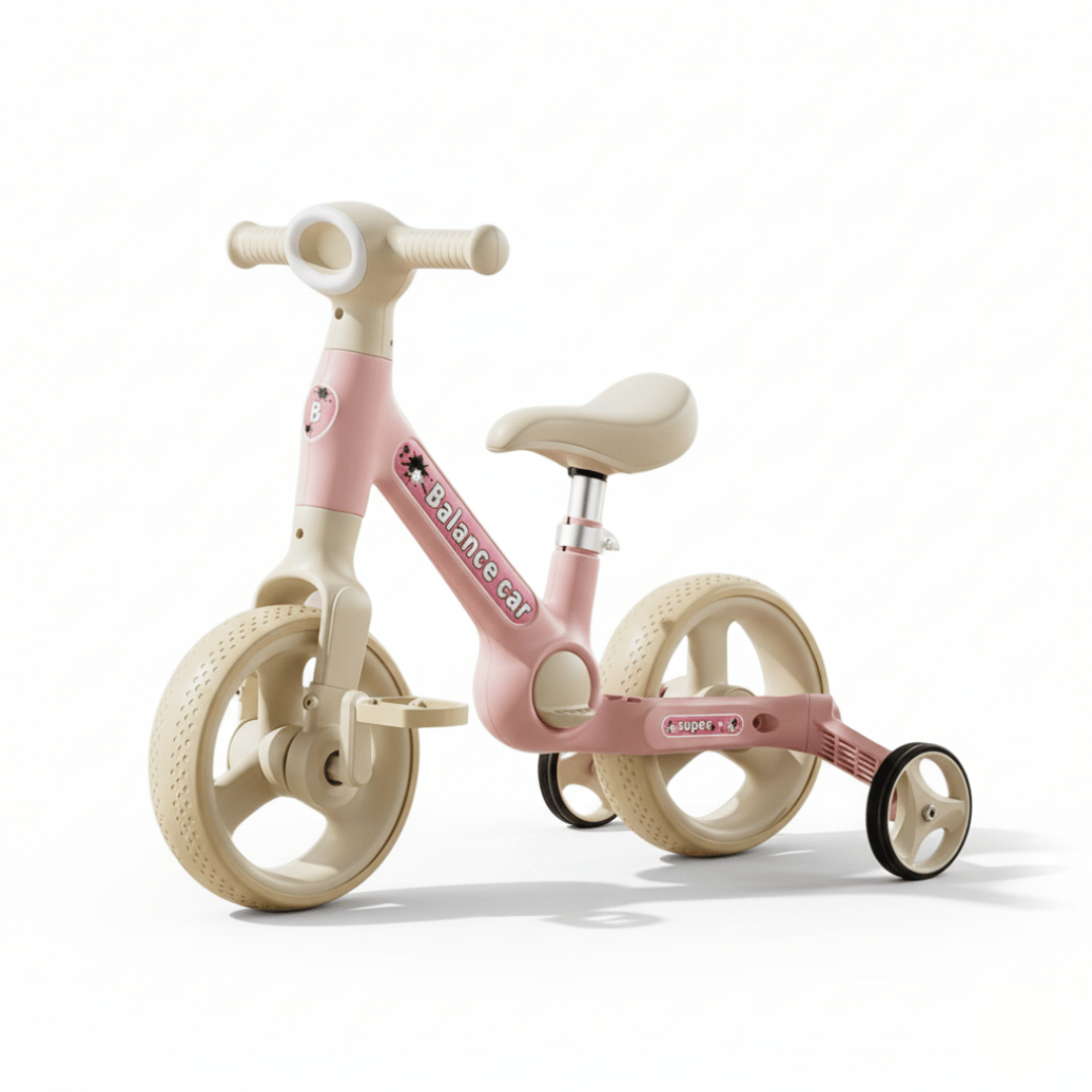 3 in 1 Tricycle for Kids – Lightweight Balance Cycle
